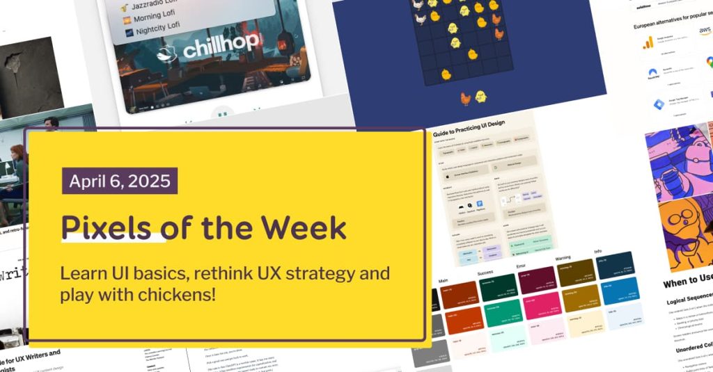 Pixels of the Week – April 6, 2025 by Stéphanie Walter
