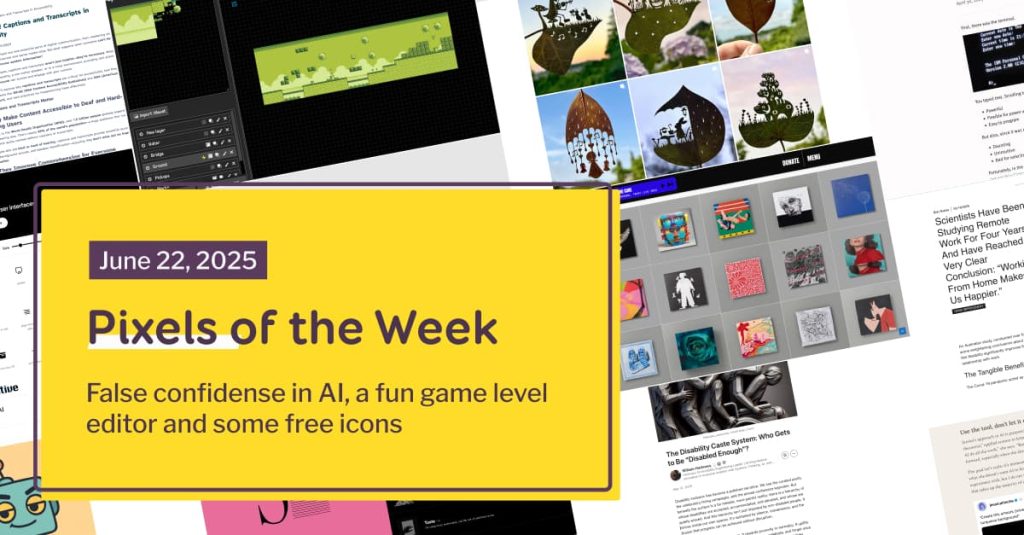 Pixels of the Week – June 22, 2025 by Stéphanie Walter