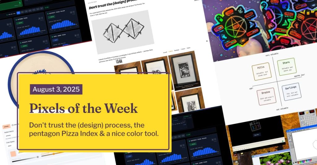 Pixels of the Week – August 3, 2025 by Stéphanie Walter