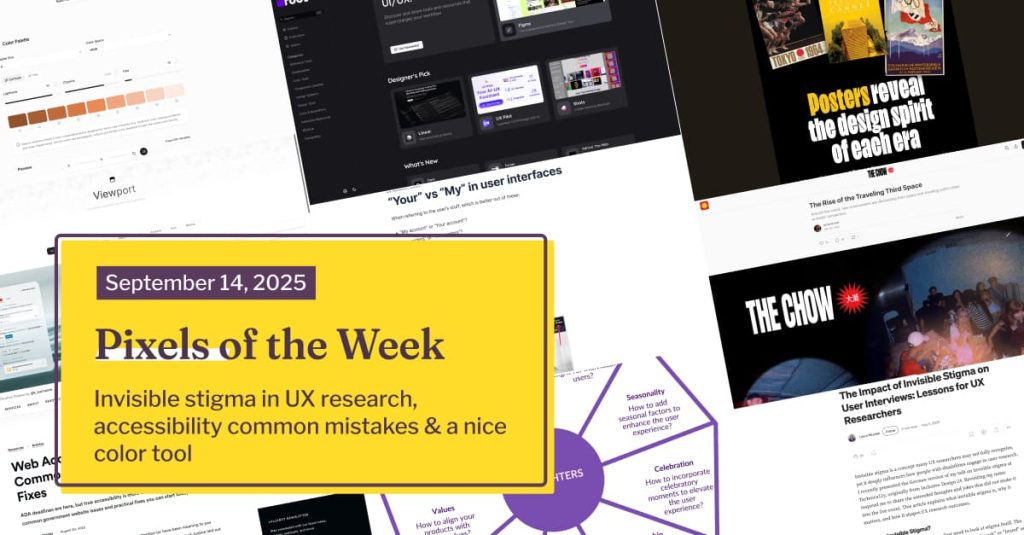 Pixels of the Week – September 14, 2025 by Stéphanie Walter